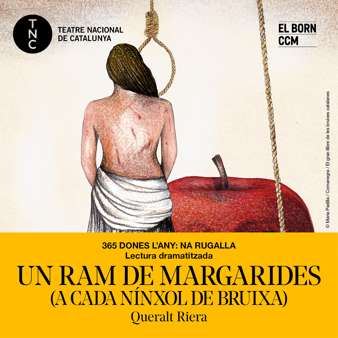 🤔 Qui era Na Rugalla?

👀 Reivindiquem la figura d'aquesta suposada bruixa amb #365DonesLAny.

🎙️ Una lectura dramatitzada de <a href="/queralt_riera/">Queralt Riera</a> dirigida per Clara Manyós.

📍 1 i 2 de març a <a href="/ElBornCCM/">El Born CCM</a>.
❗️ Activitat gratuïta! 
🎟️ Reserva la teva entrada a tnc.cat/ca/365-dones-l…
