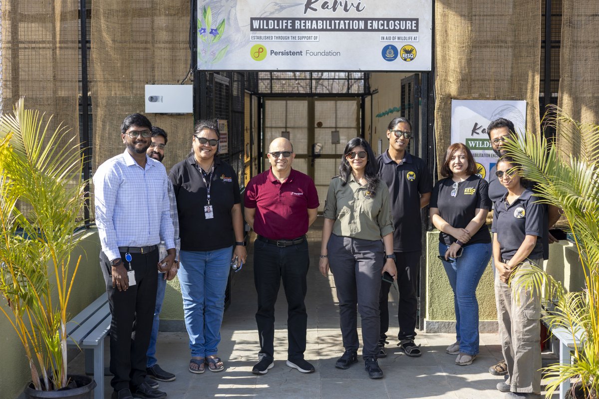 CSR_Persistent's tweet image. We are thrilled to share that our trust has donated a Bird Rehabilitation Aviary to RESQ Charitable Trust! This aviary will serve as a safe haven for injured and rescued birds, helping them heal and regain strength before they take flight back into the wild.
#CSR