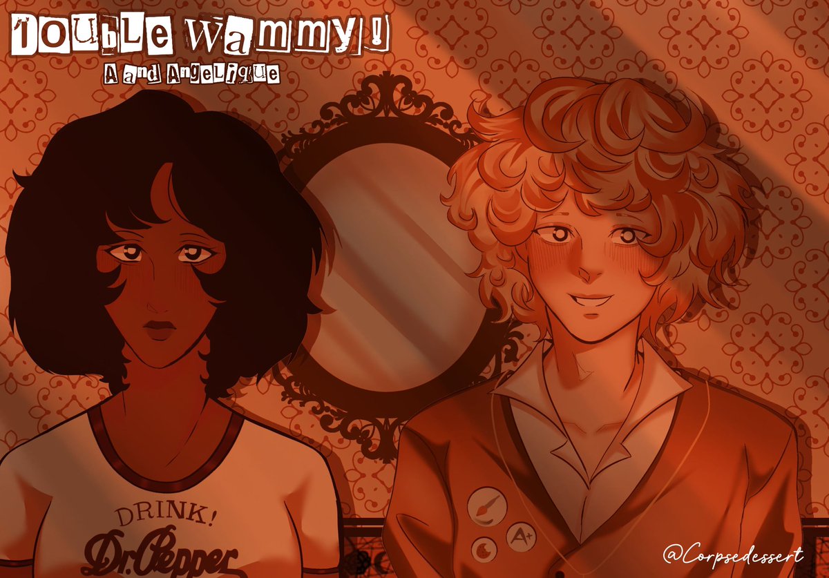 CORPSEDESSERT's tweet photo. The sillies! #DOUBLEWAMMY ! #deathnote #Adeathnote #angeliquearock #originalcharacter #ocxcanon ? #canonxcanon ? Ish #beyondbirthday #llawliet #wammyhouse #wammys #wammysdeathnote #loreincoming #dn #dntwt #trafficheteros https://t.co/8P2LIVSR9q
