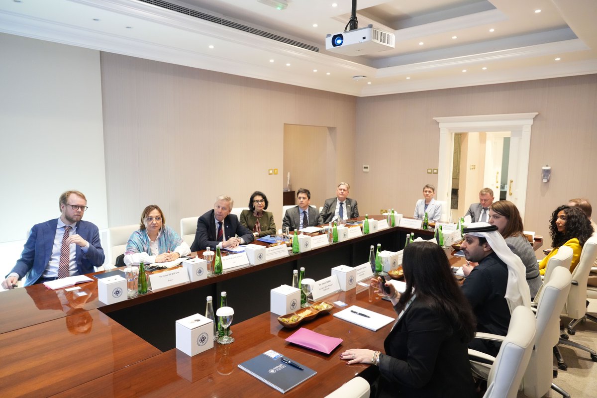 Hedayah (@hedayah_cve) on Twitter photo Hedayah welcomes the <a href="/Europarl_EN/">European Parliament</a> Delegation for Relations with the Arab Peninsula (EP DARP) for an in-depth discussion of Hedayah’s global leadership of reducing extremism and violent extremism.
The meeting highlighted #Hedayah’s tailored methods to support governments and Hedayah welcomes the <a href="/Europarl_EN/">European Parliament</a> Delegation for Relations with the Arab Peninsula (EP DARP) for an in-depth discussion of Hedayah’s global leadership of reducing extremism and violent extremism.
The meeting highlighted #Hedayah’s tailored methods to support governments and