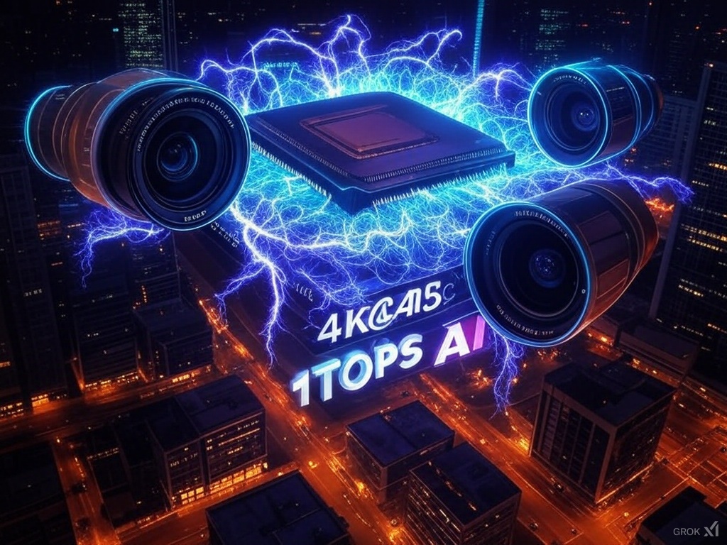 Jacksmartcore's tweet image. This isn’t just a chip—it’s a full-on uprising squeezed into a 14x14mm powerhouse! 
#CameraRevolution #AIExplosion #NextGenSurveillance #UltraHD #NightVisionKing #FisheyePower #SmartSecurity #4KBeast #EdgeAI #TechBoom #SurveillanceGameChanger #LowLightLegend #InnovationUnleashed