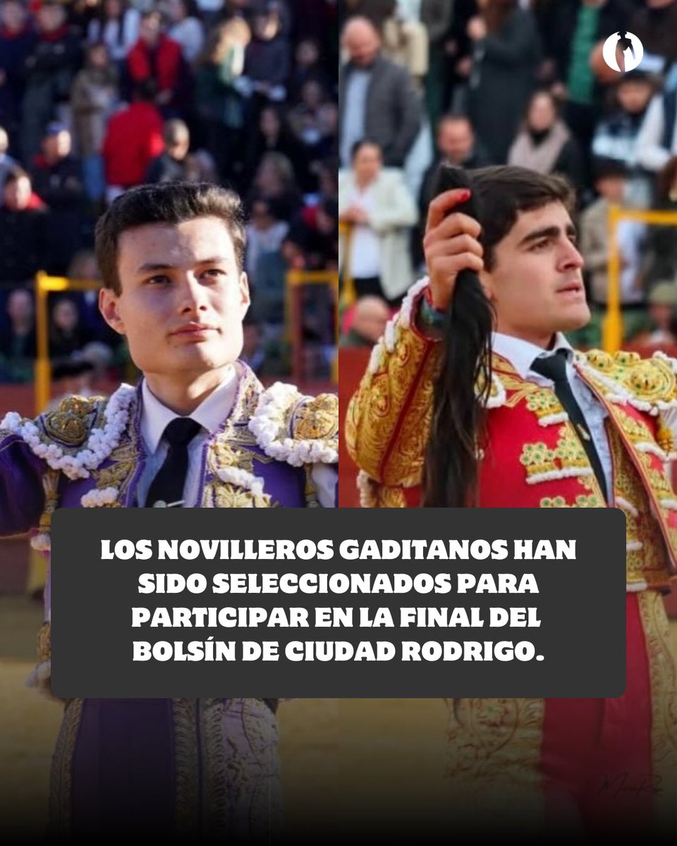 🤟🏻 ¡ <a href="/_elgali/">EL GALI</a> y <a href="/juanmii_vidaal/">JUANMI VIDAL🇪🇸</a> , clasificados para la final del Bolsín Taurino Mirobrigense!

🔜 Los novilleros andaluces trenzarán el paseíllo en la plaza de Ciudad Rodrigo, en el Carnaval del Toro 2025.
