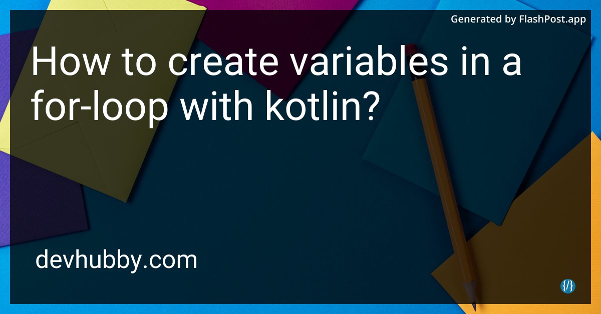 JordanKEurope's tweet photo. Why don't Kotlin variables in loops ever get lost? They always follow the iterable track!
Source: https://t.co/KLd61QSUBc
#DevCommunity #Developer #Kotlin #CodeLearning #kotlin #create https://t.co/HFqZSmXc4N