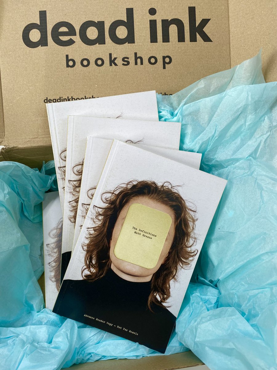 FMcMAssociates's tweet photo. 📚 Special delivery! 📚 Thrilled to get our hands on proof copies of The Definitions by @arealmattgreene, out this October with the brilliant @deadinkbooks! A haunting dystopian tale of memory, identity, and human connection - this one’s going to be special. #TheDefinitions https://t.co/BERq5eraIF