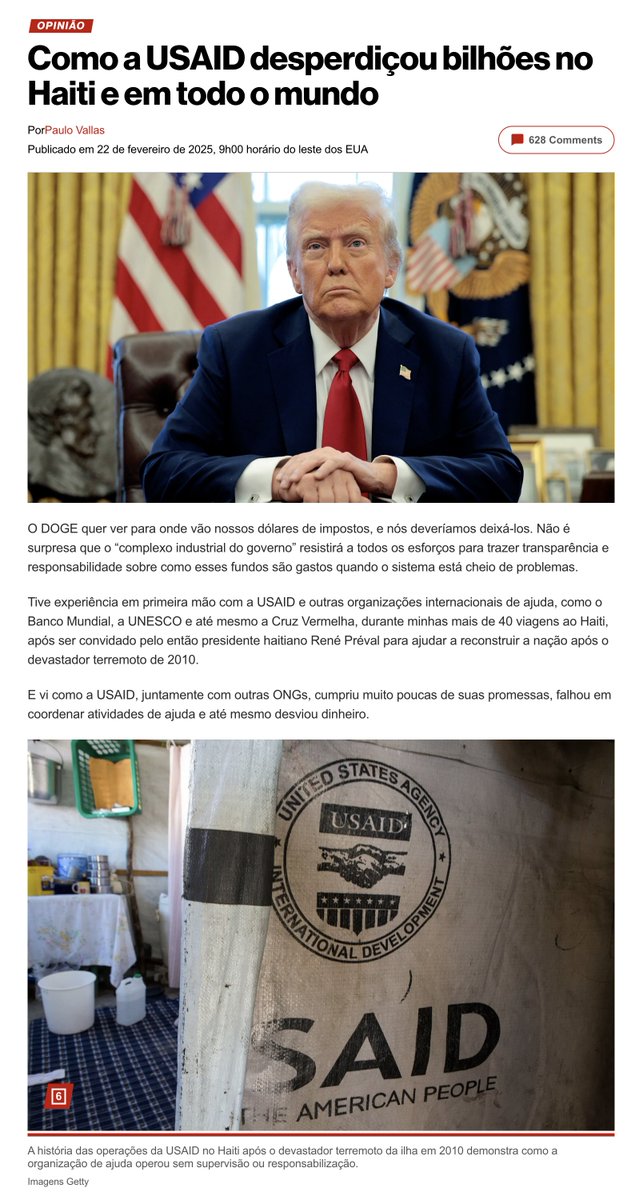 IceXTruths's tweet photo. Bomba da USAID: Fundação Clinton roubou bilhões de dólares dos contribuintes destinados ao Haiti

Sigam o 🧵👇

Novos documentos da USAID revelam que a Fundação Clinton secretamente canalizou bilhões de dólares dos contribuintes destinados às vítimas do Haiti para as contas bancárias privadas de Hillary Clinton e sua filha Chelsea.

De acordo com uma reportagem bombástica do New York Post , a família Clinton desviou dinheiro de projetos de ajuda no Haiti:
https://t.co/E7RKQRINIU