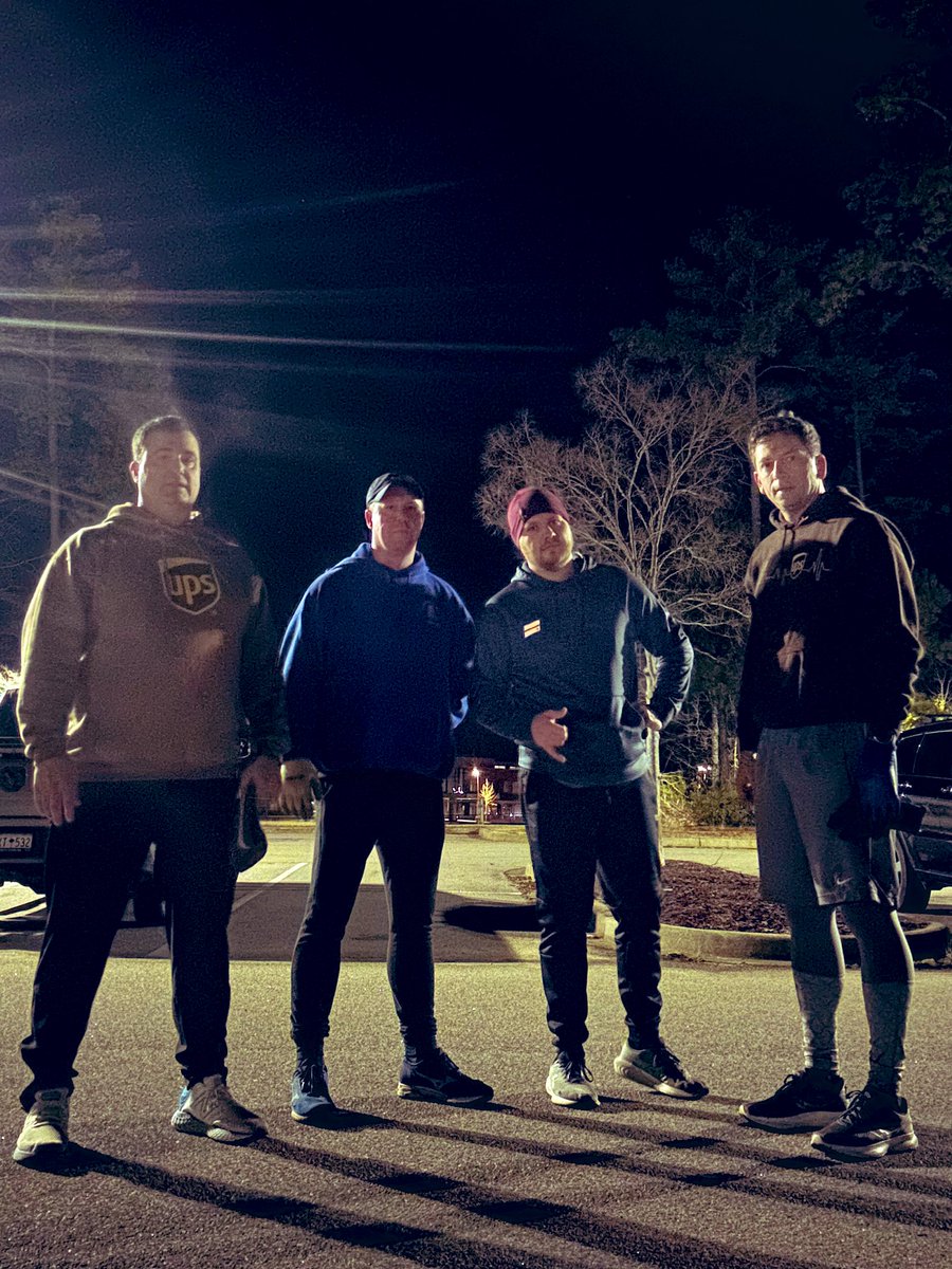 4 pax <a href="/F3GOAT/">F3 G.O.A.T</a> meet at the crossroads for a Tuesday morning downpainment. 
Romans 11:36  <a href="/F3LakeMurray/">F3 Lake Murray</a>