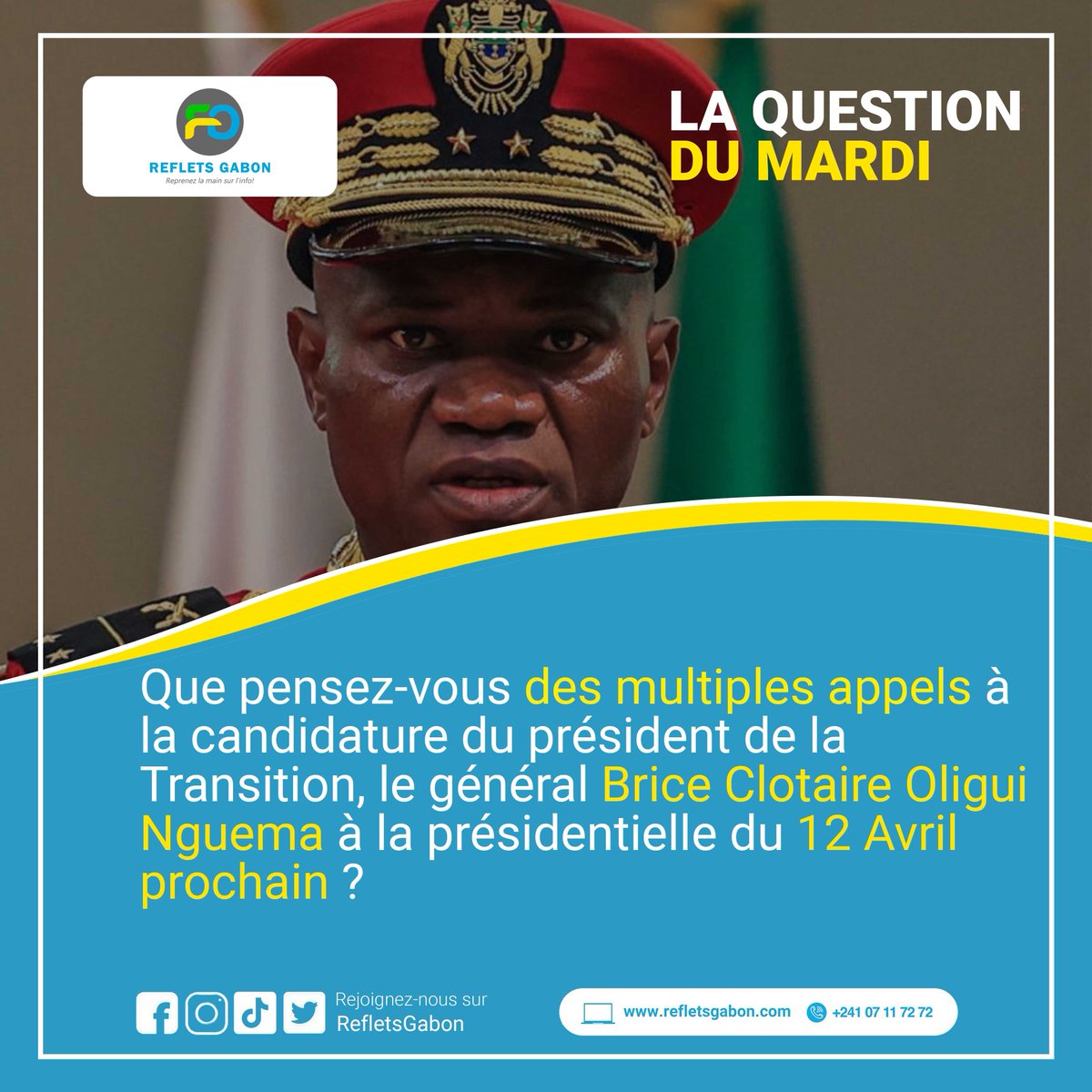À l'approche de l’élection présidentielle prévue pour le 12 avril prochain, une série de marches, grèves de la faim et autres actions de mobilisation se multiplient à travers le pays. L’objectif étant d'inciter le général <a href="/oliguinguema/">Brice Clotaire Oligui Nguema</a>  à annoncer sa candidature.