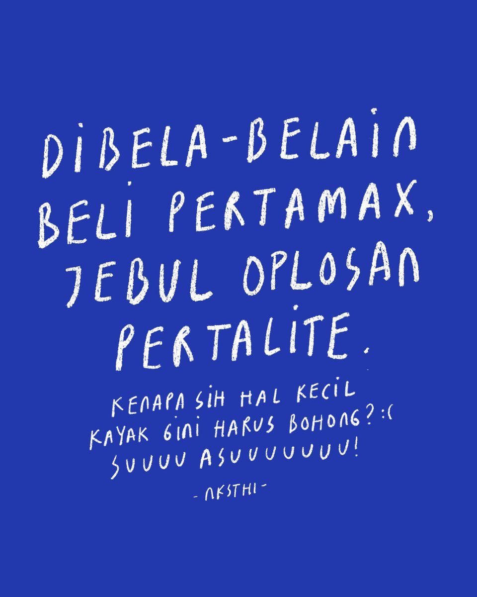 Sakit hati dibohongin terus 🥲