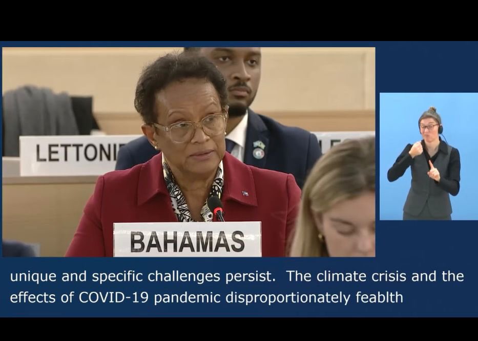 At #HRC58, during the High-Level Mainstreaming Panel on the 30th anniversary of the Beijing Declaration, The #BAHAMAS🇧🇸delivered a statement on behalf of #CARICOM. We reaffirmed our commitment to advancing gender equality and women's empowerment. #Beijing30
