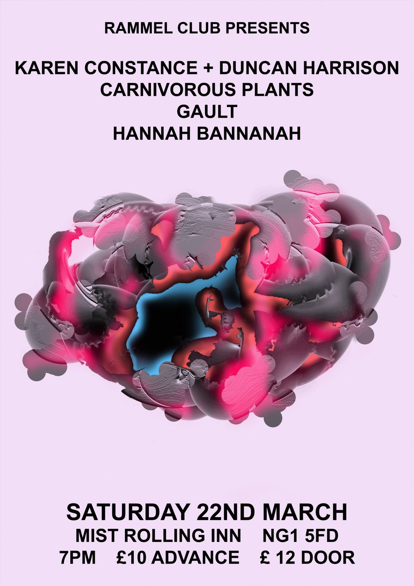 RAMMELCLUB's tweet image. #145
info: rammelclub.org
tickets: wegottickets.com/event/651855/
poster: doubleferox.com