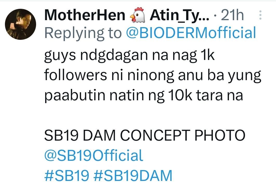<a href="/BIODERMofficial/">Bioderm</a> <a href="/Puregold_PH/">Puregold</a> Ninong <a href="/BIODERMofficial/">Bioderm</a>
yung taga promote mo ng followers my freebie ba? 😆 🤣 😂 
🍎 'DAM' Concept Art &amp; Style Guide

Pre-save ‘DAM’
🔗: SB19.tunelink.to/DAM

02.28.25
12MN - Audio Release
12NN PHT - Music Video Release

#SB19 #DAM #SB19DAM
#SimulaAtWakas #SB19SaW