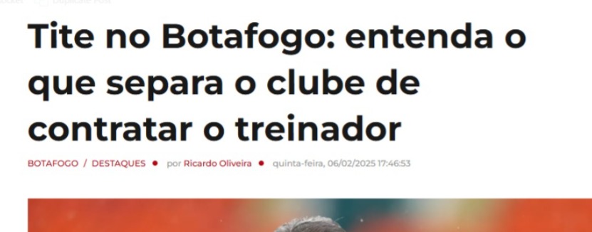 rtiesporte's tweet photo. A Agência RTI Esporte faz jornalismo. Por isso, é bom ver o resultado do nosso trabalho. É comum ver informações exclusivas sendo repercutidas semanas depois por outros grandes portais. Nesse por exemplo, o brilhante Diogo Dantas confirma informações antecipadas pela nossa agência.