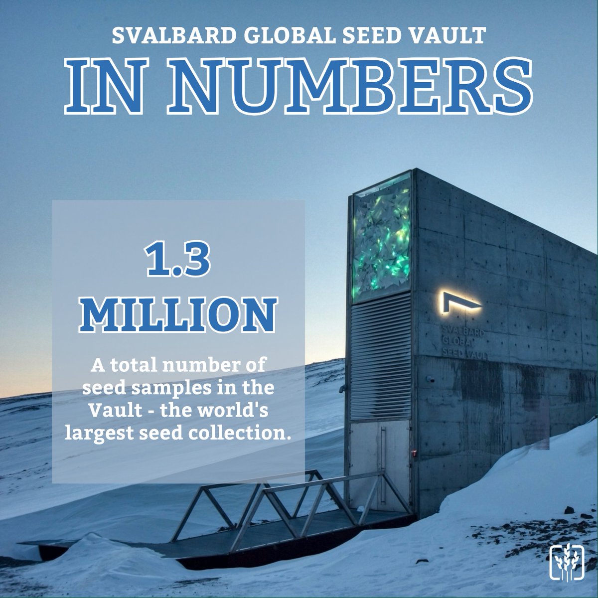 🌱 It’s deposit day at the Svalbard <a href="/GlobalSeedVault/">Svalbard Seed Vault</a>!

Over 14,000 seed samples from 21 genebanks will be now safely stored, including:
🌾 Sorghum &amp; millet from Sudan, nearly lost to war
🌱 Velvet beans from Malawi, key for farming &amp; medicine
🌍 Crops from a Philippine genebank