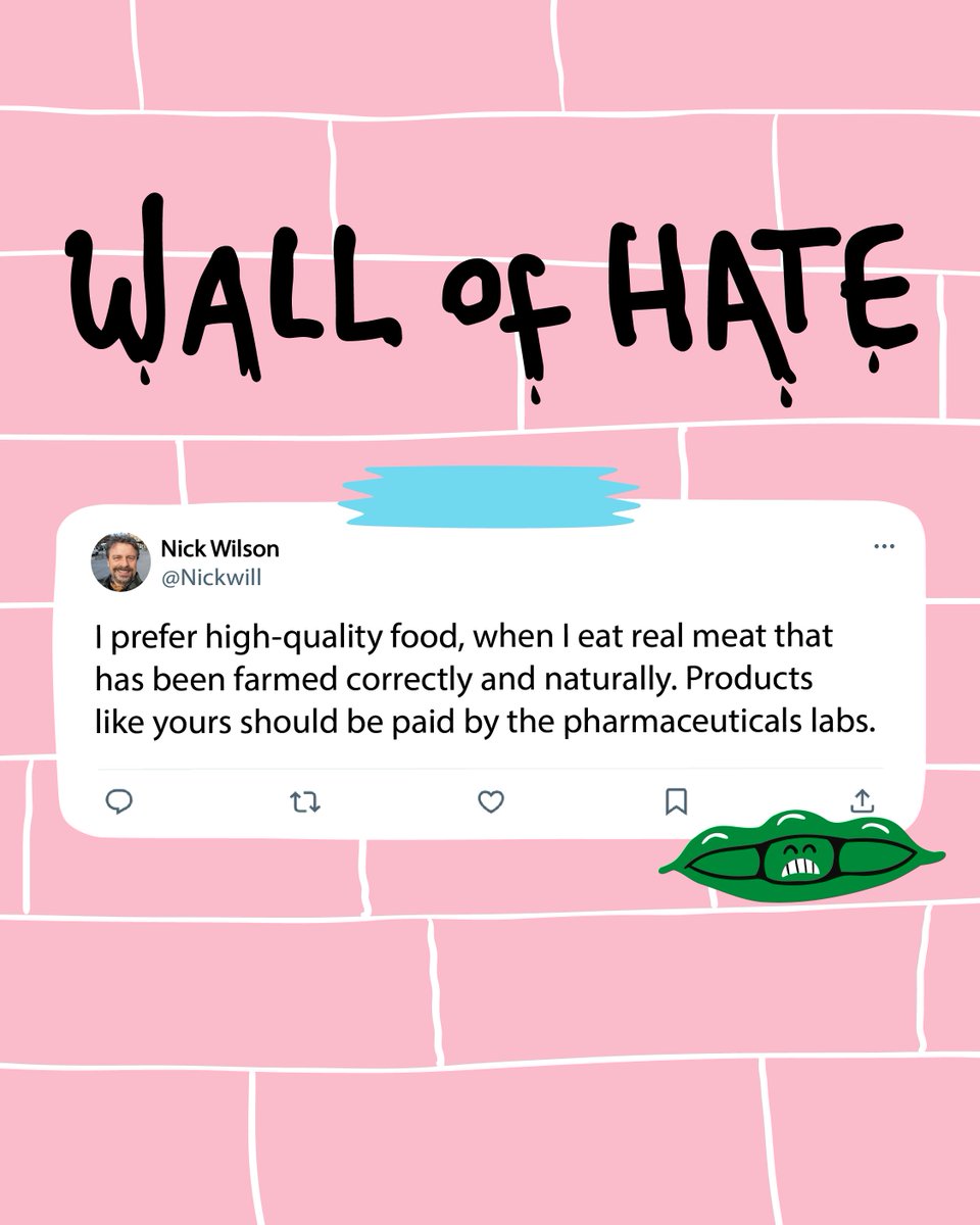 Dear Nick,

We love that you’re passionate about high-quality food - so are we. 

Though, fun fact: the most ‘natural’ meat is the kind that doesn’t require selective breeding, antibiotics, or a marketing campaign about how happy the animal was before, well… you know.
