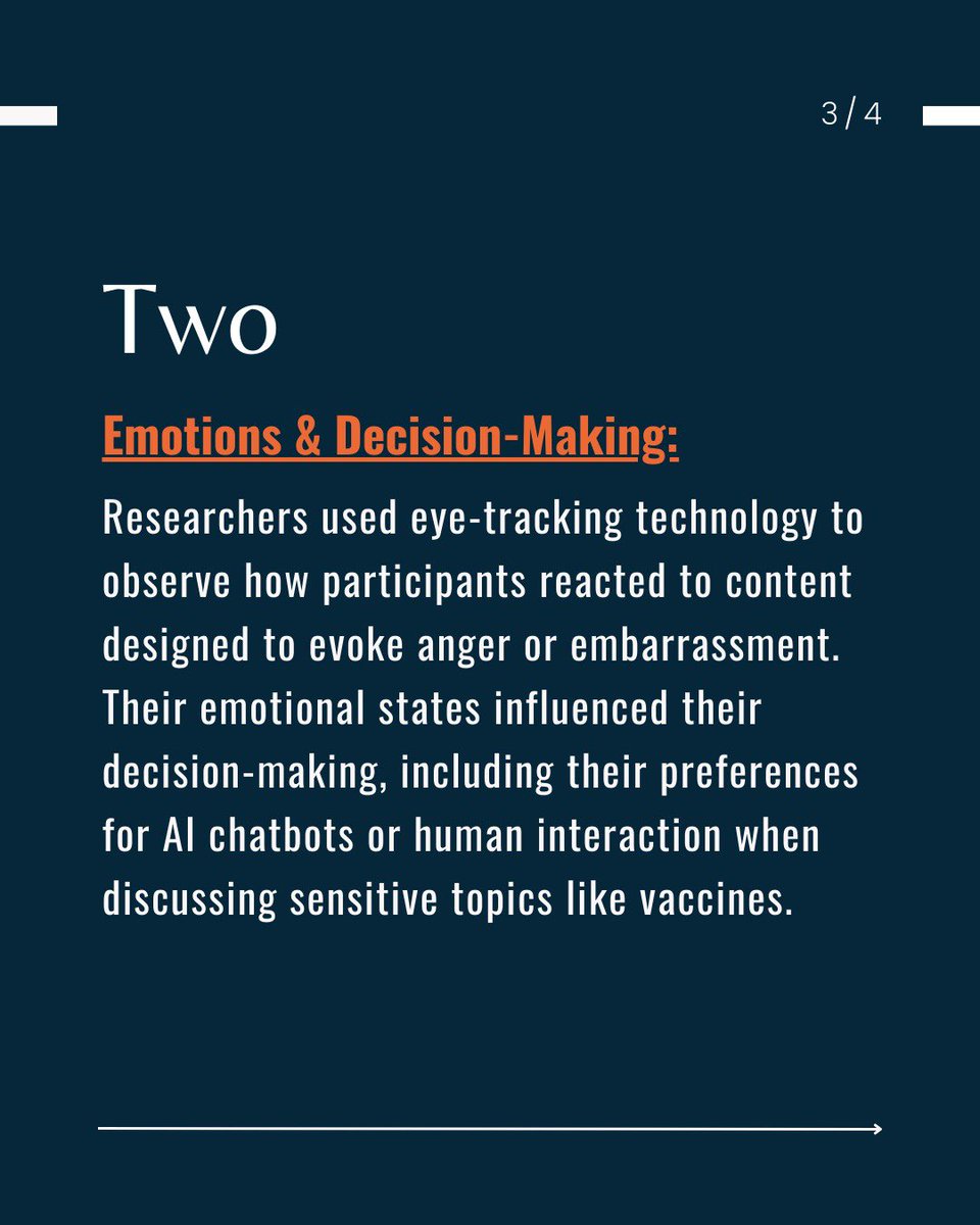 eicta_iitk's tweet image. New Research: #AI vs. #HumanPreferences

People prefer AI chatbots for nonjudgmental support when embarrassed but seek human empathy when angry. Eye-tracking tech reveals how emotions shape decisions &amp;amp; AI’s role in communication.

Source: techxplore.com