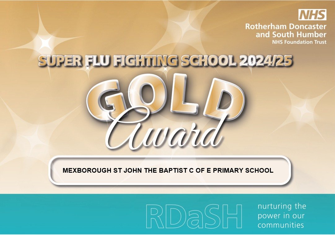 Mexborough St John the Baptist C of E Primary (@stjohnmex) on Twitter photo We are pleased to be accept the GOLD award in recognition of exceptional achievement, by participating in the flu vaccination programme 2024/2025.
Thank you <a href="/zone5_19/">Doncaster Zone 5-19</a> for looking after our children at MSJ 💙💛
<a href="/jmatschools/">James Montgomery Academy Trust</a> We are pleased to be accept the GOLD award in recognition of exceptional achievement, by participating in the flu vaccination programme 2024/2025.
Thank you <a href="/zone5_19/">Doncaster Zone 5-19</a> for looking after our children at MSJ 💙💛
<a href="/jmatschools/">James Montgomery Academy Trust</a>