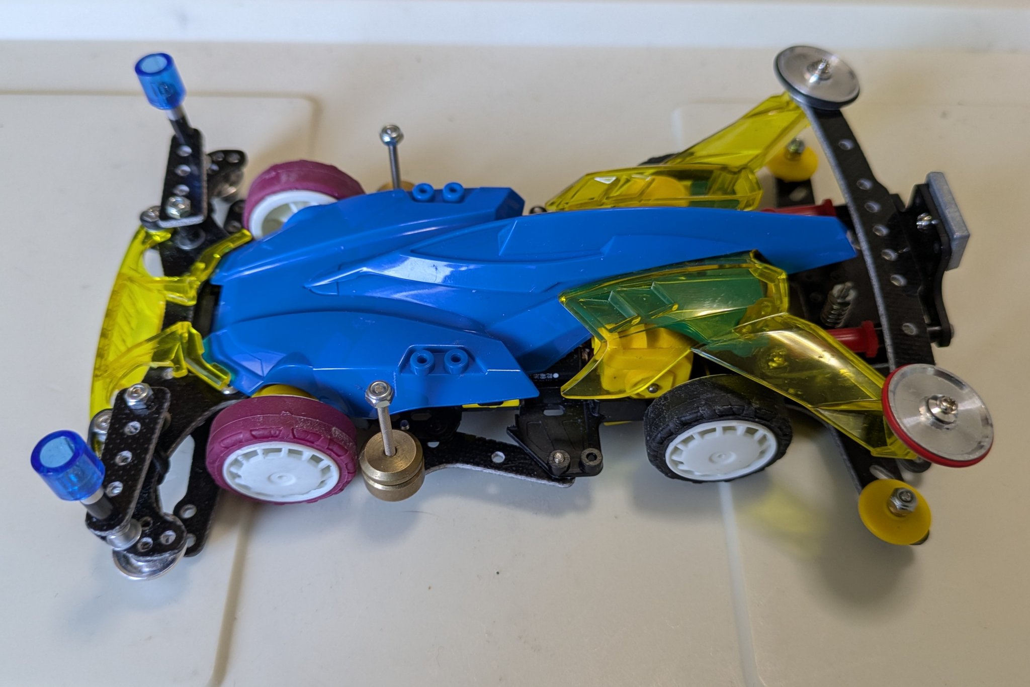 スッピー様◎ミニ四駆完成品　ブロッケンG カスタム B-MAX ストッククラス ミニ四駆 完成品 ブロッケンG B-MAX仕様 MONSTAR 痛車 カスタム