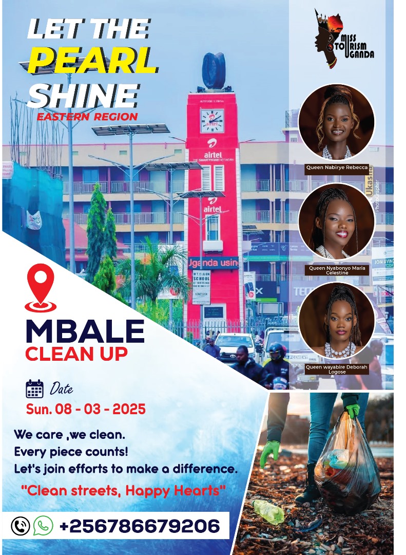 CelestineMia4's tweet photo. Let's keep Mbale City shining! Join the Eastern Queens on 8th March as we come together to clean up #MbalecityCleanUp #EasternQueens #letthepearlshine #misstourismuganda
@biankalucky_1 @lugya_ivan @MarvinTheGuide @misstourismUga @ShadiahBany @mbale @DWayabire https://t.co/C3pBHG9DOT