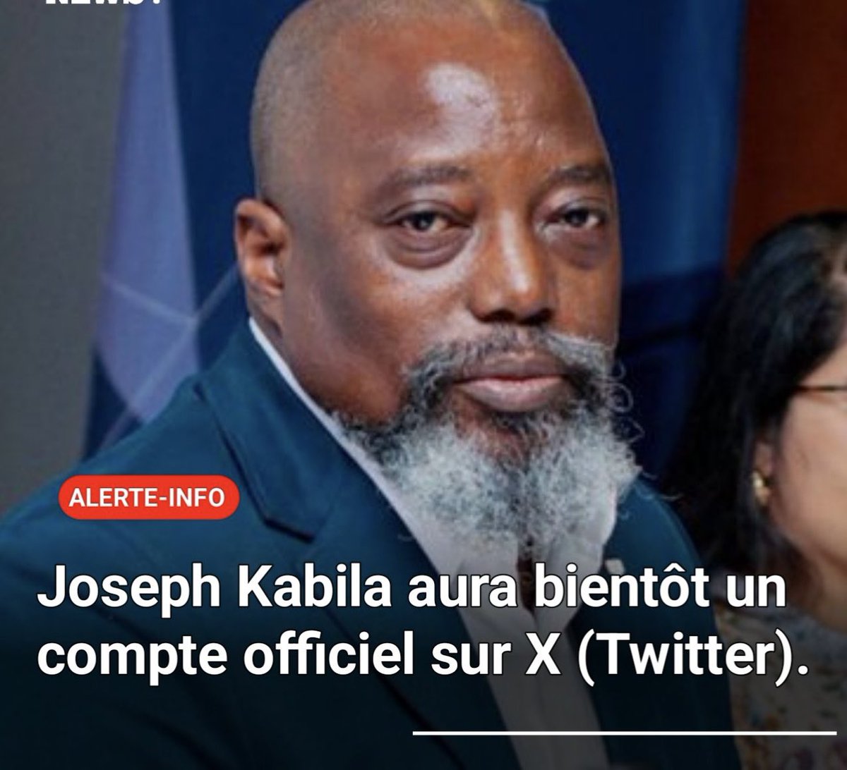 Comme annoncé , voici le compte officiel X du sénateur à vie Joseph KABILA

<a href="/JKabilaKabange/">Joseph Kabila Kabange</a> .
#RDC