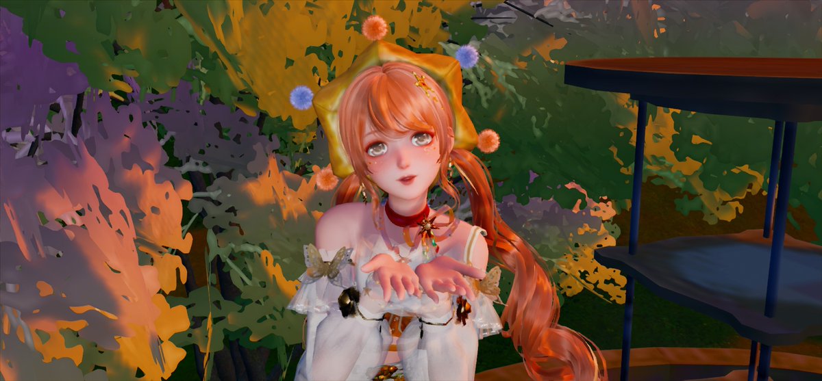 secrethannie's tweet photo. Sun-kissed and stylish 🍊☀️

#InfinityNikki https://t.co/WulYTPRtbt