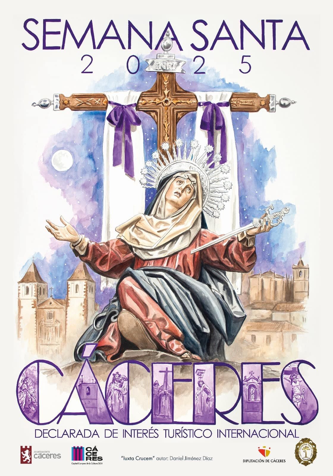 Horario e Itinerario Semana Santa Cáceres 2025