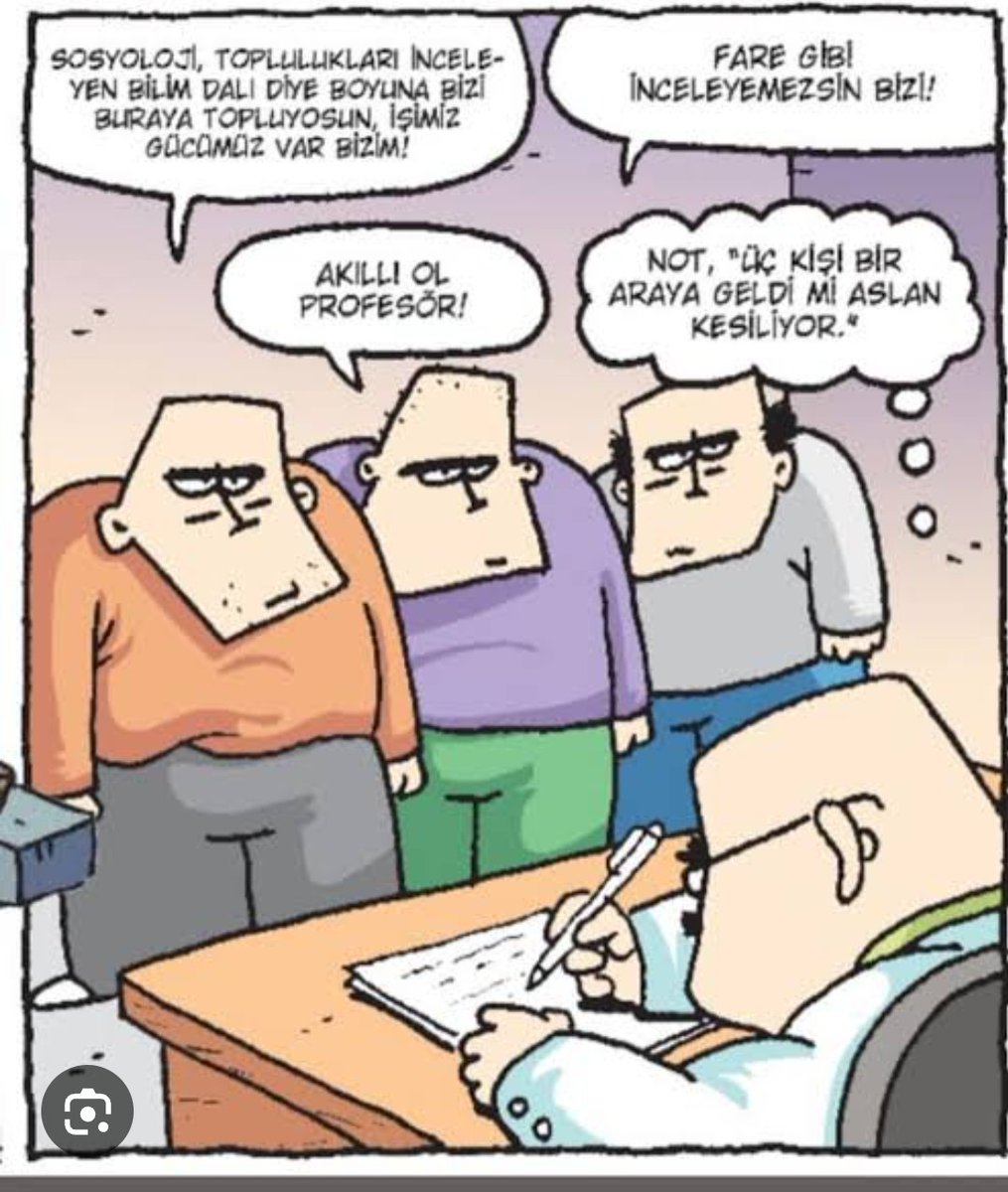 Not: Sosyal Teorisyen diyeceksiniz 😀