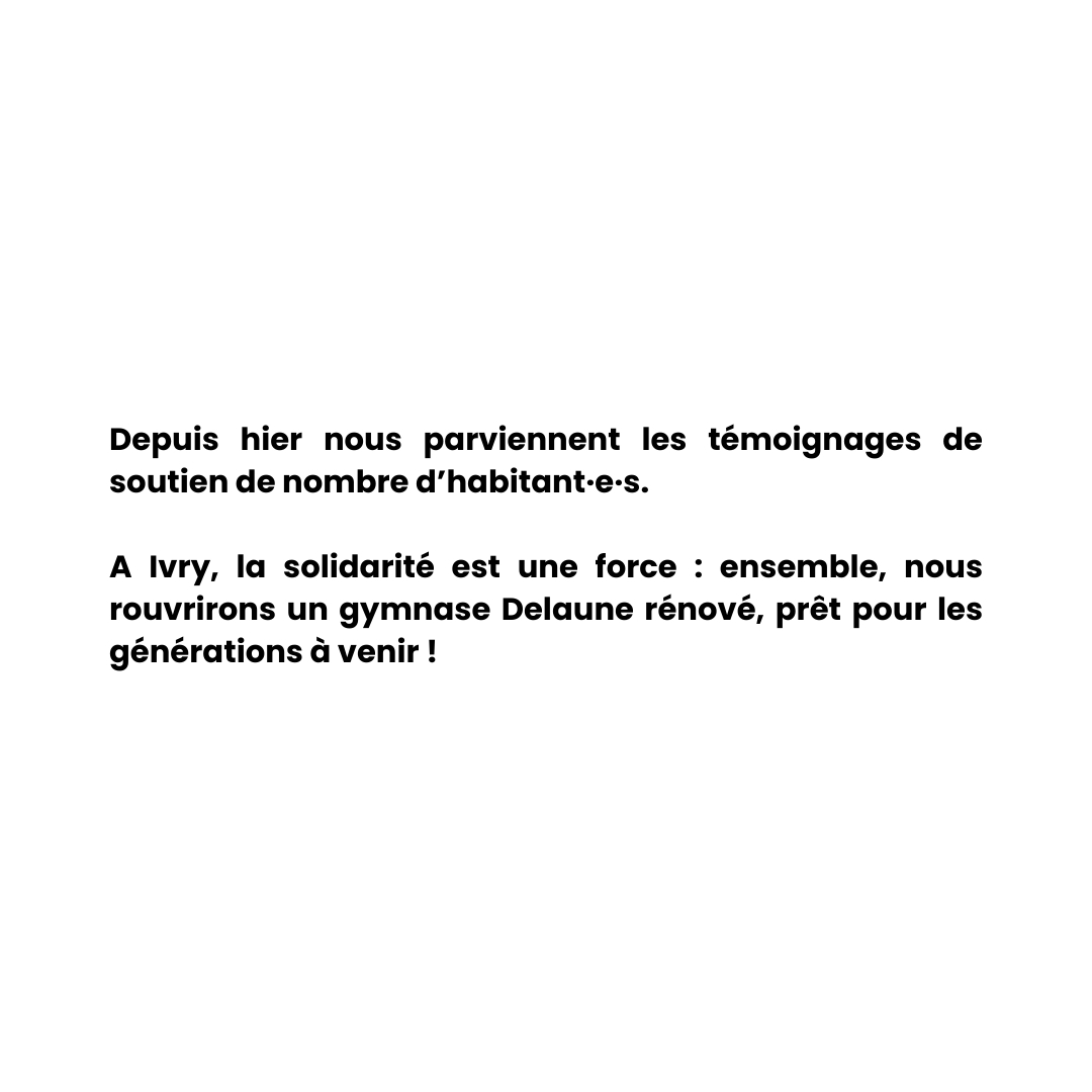 Hier en fin d’après-midi, un incendie s’est déclaré au Gymnase Auguste Delaune.

Heureusement, aucun blessé n’est à déplorer, et grâce à l’intervention rapide et efficace des sapeurs-pompiers, des forces de police et des agent·es des services municipaux.
