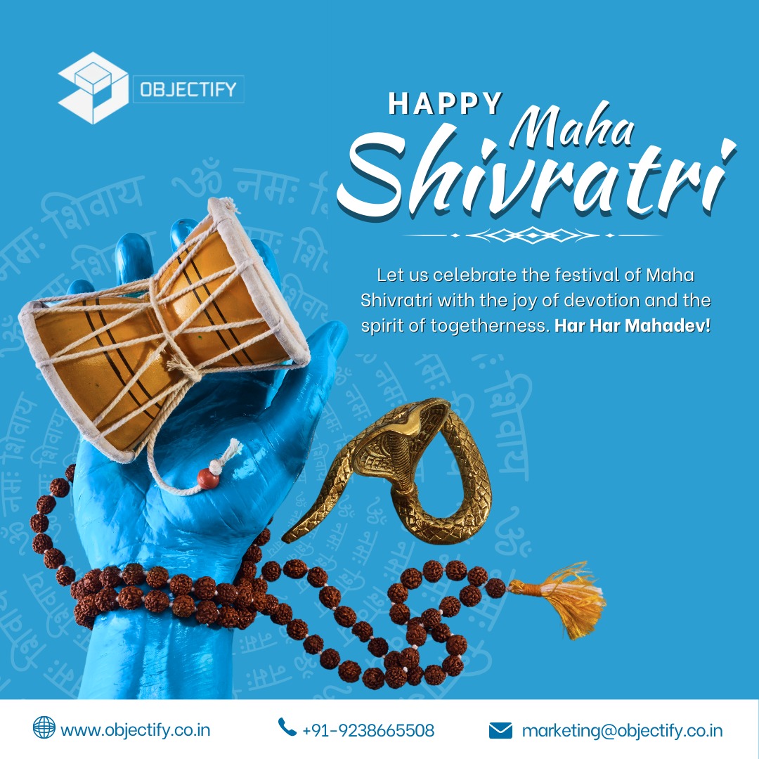 objectifytechn1's tweet image. 🕉️ Wishing You a Blessed Mahashivratri! 🕉️
On this auspicious occasion of Mahashivratri, let’s embrace the spirit of transformation, resilience, and innovation—just as Lord Shiva symbolizes the cycle of creation and renewal.
Har Har Mahadev! 🙏✨
#Mahashivratri #HarHarMahadev