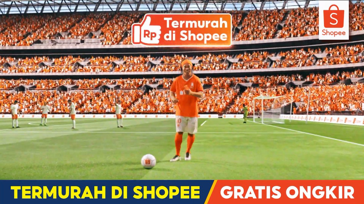 hminjae's tweet photo. gratis ongkir + harga termurah udah biasa, tapi kalo ada ronaldinho? fix Shopee juara! #RonaldinhoDiShopee https://t.co/m9ZBfF3ar5 https://t.co/CcfrJiI4hf