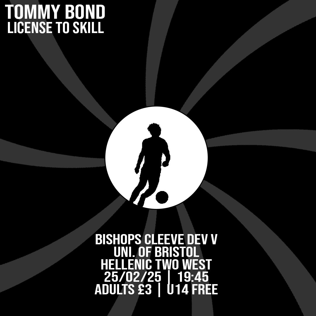 MATCH DAY!

It doesn't get much bigger than this 👀

🆚 <a href="/ubafcofficial/">UBAFC</a> 
🏆 <a href="/HellenicLeague/">Hellenic League</a> Division Two West
🕖 19:45
📍 Everyone's Energy Kayte Lane Stadium, GL52 3PD
🎟️ £3 adults, U14 free

🟢⚪️ | #TheMitres | #CleeveDev