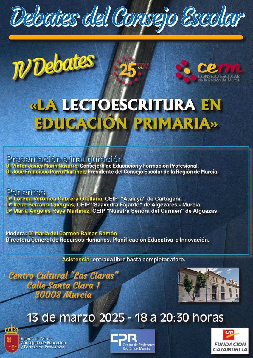 IV Debates 2025
cerm.carm.es/iv-debates-cer…