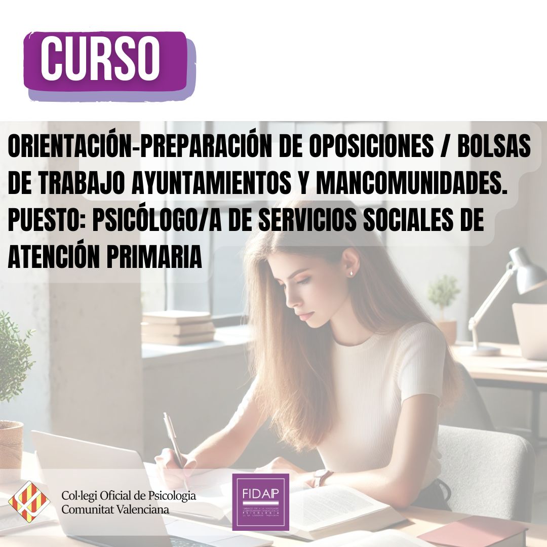Col·legi Oficial Psicologia Comunitat Valenciana tweet media