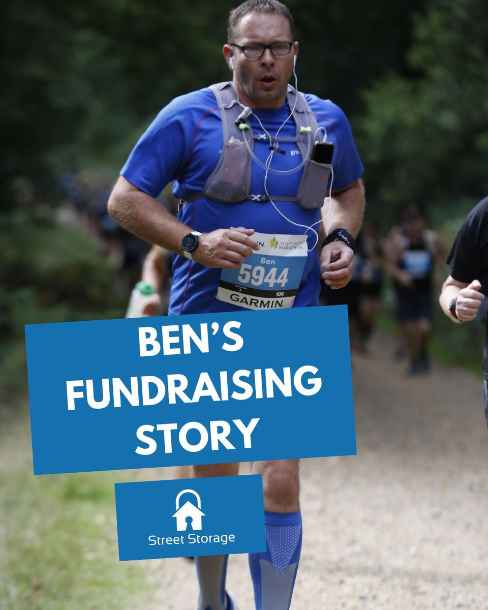Ben is running the London Landmarks Half Marathon for Street Storage! 🥳 We love his inspiring story and want to share it with you. 💙 Read it on our website: buff.ly/4hoWsCO