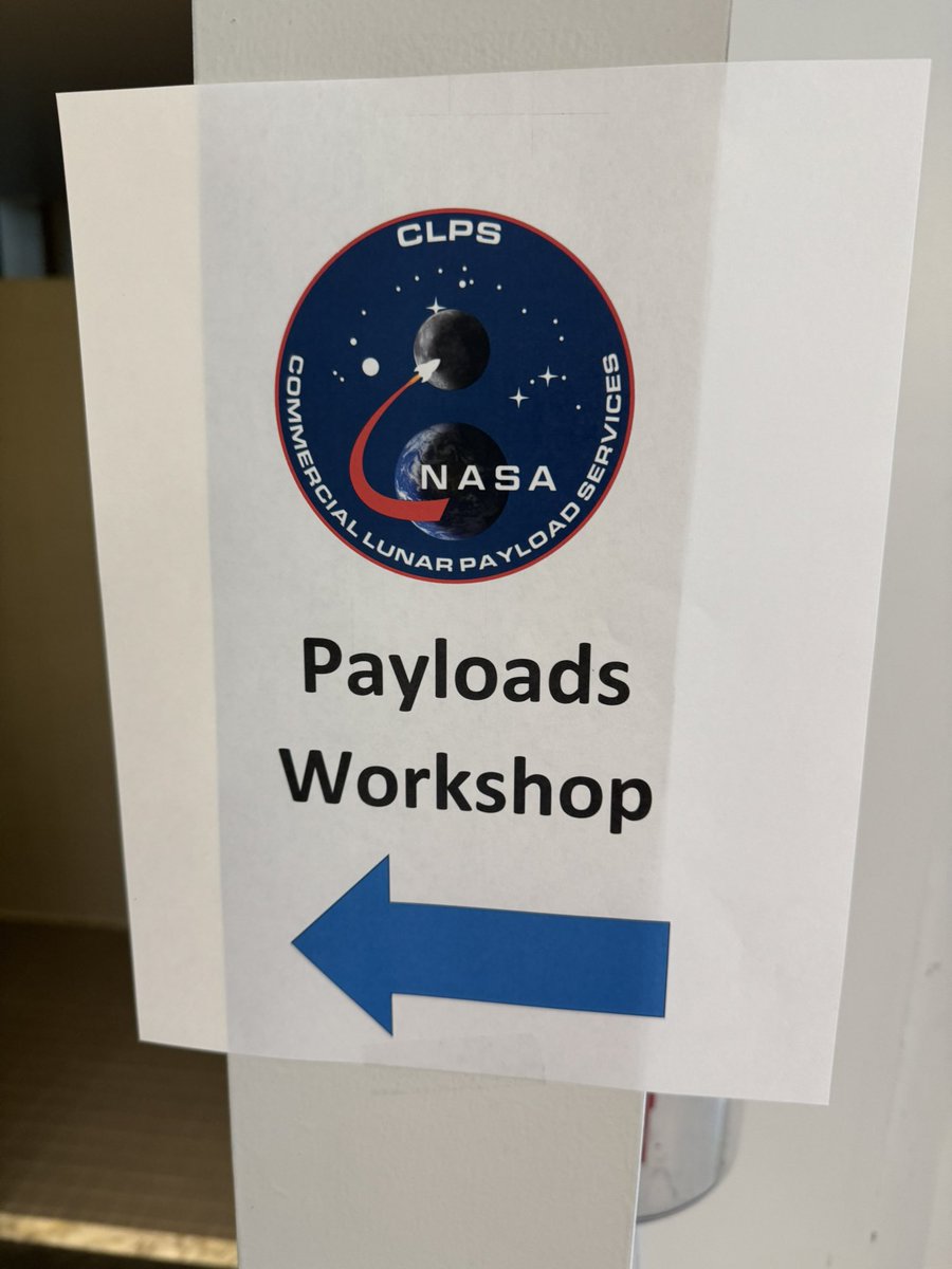 drcrater's tweet photo. Enjoying participating in my first NASA CLPS Workshop, part of the process to determine how our ๐จ๐ฆ rover will be getting to the Moon! #ToTheMoon #CdnSpace https://t.co/bQz9DvggsJ