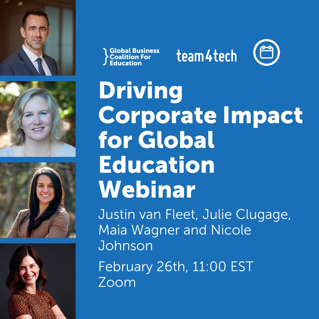 ⏳ Last chance to register! Join us tomorrow with <a href="/Team4Tech/">Team4Tech</a> to explore how businesses can bridge the global skills gap and drive workforce development.

📅 Feb 26 | 11 AM EST
🔗 Sign up now: gbc-education.org/events/driving…