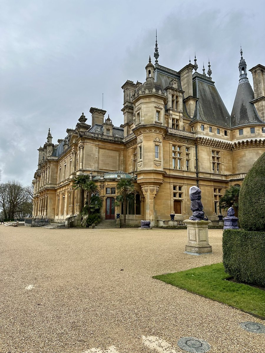 Fabulous trip to Waddesdon Manor  for a Putting the House to Bed Tour
Fascinating to learn what goes on behind the closed doors out of season &amp; to be able to go into rooms &amp; areas not usually open to the public
Amazing tour guide, so knowledgeable and friendly