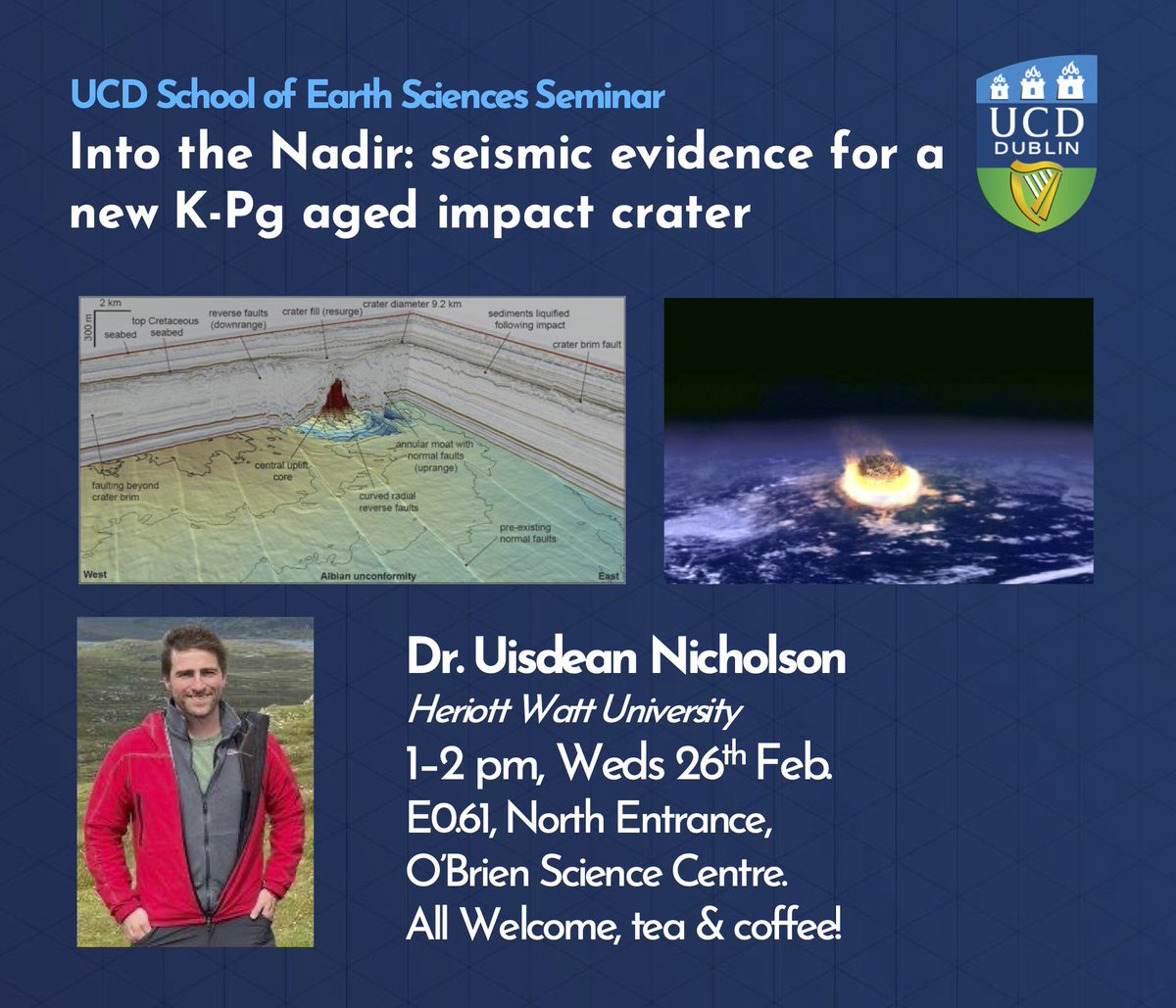 UCD Earth Sciences (@ucd_earth_sci) on Twitter photo Students/friends/colleagues of <a href="/ucddublin/">University College Dublin</a> and <a href="/UCD_Earth_Sci/">UCD Earth Sciences</a>, join us tomorrow for this high impact seminar from <a href="/EileanClach/">Uisdean Nicholson</a> (<a href="/HWU_EGIS/">Heriot-Watt EGIS</a>)! Students/friends/colleagues of <a href="/ucddublin/">University College Dublin</a> and <a href="/UCD_Earth_Sci/">UCD Earth Sciences</a>, join us tomorrow for this high impact seminar from <a href="/EileanClach/">Uisdean Nicholson</a> (<a href="/HWU_EGIS/">Heriot-Watt EGIS</a>)!