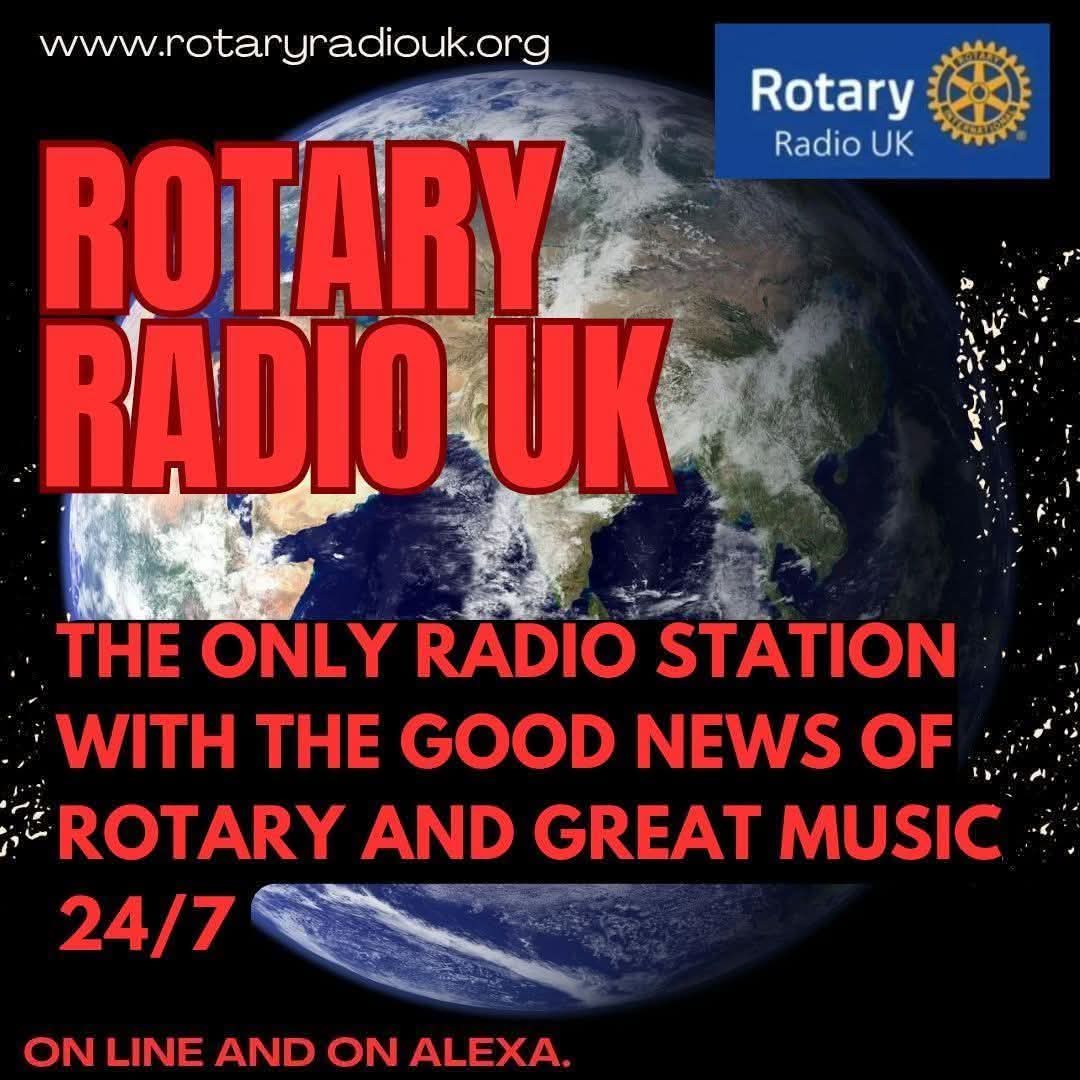 Tuesday afternoon &amp; evening on Rotary Radio UK Brings us -
Bill Jarvis at 2pm
Northern Soul at 4pm 
Modern Country at 5pm
Sixties at 6pm
Folk hour 7pm
Mary Gunner with 2 hours of easy listening entertaining us from 8pm till 10pm

On-line and On-Alexa.
rotaryradiouk.org