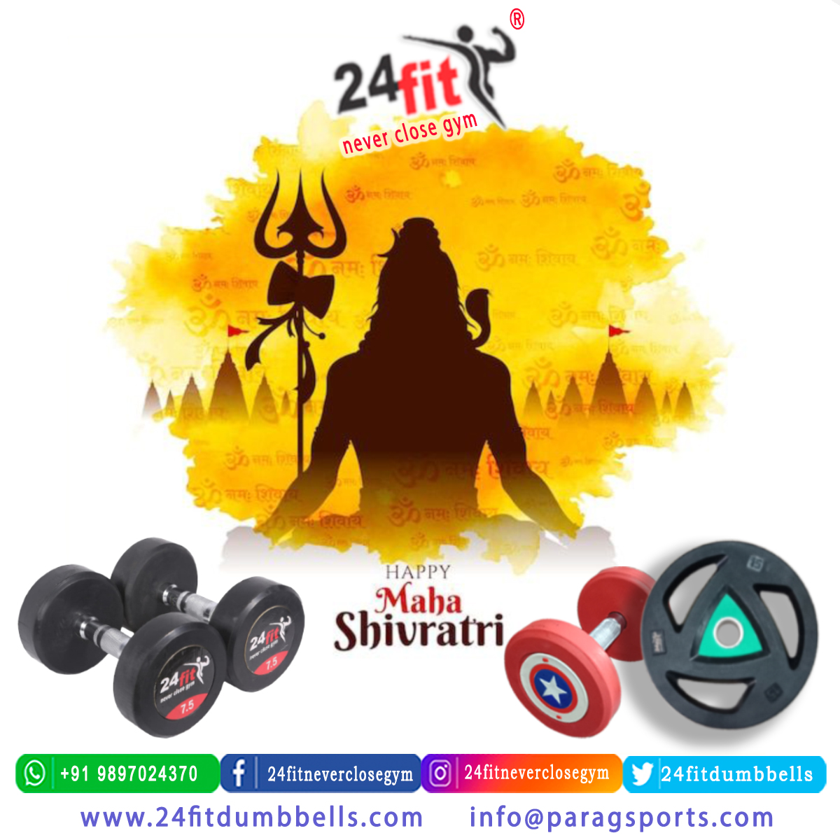 24fitdumbbells's tweet photo. #MahaShivaratri #ShivLord #HinduFestivals #ShivaPuja #CelebrateShiva #ShivBhakt #Meditation #Shivaratri2025 #HinduCulture #24fit #24fitdumbbells #alwaysfirst #alwaysfirstindia #paragsports #dumbbells #workout #gymworkout #gymequipments https://t.co/YMmY0KnHCP