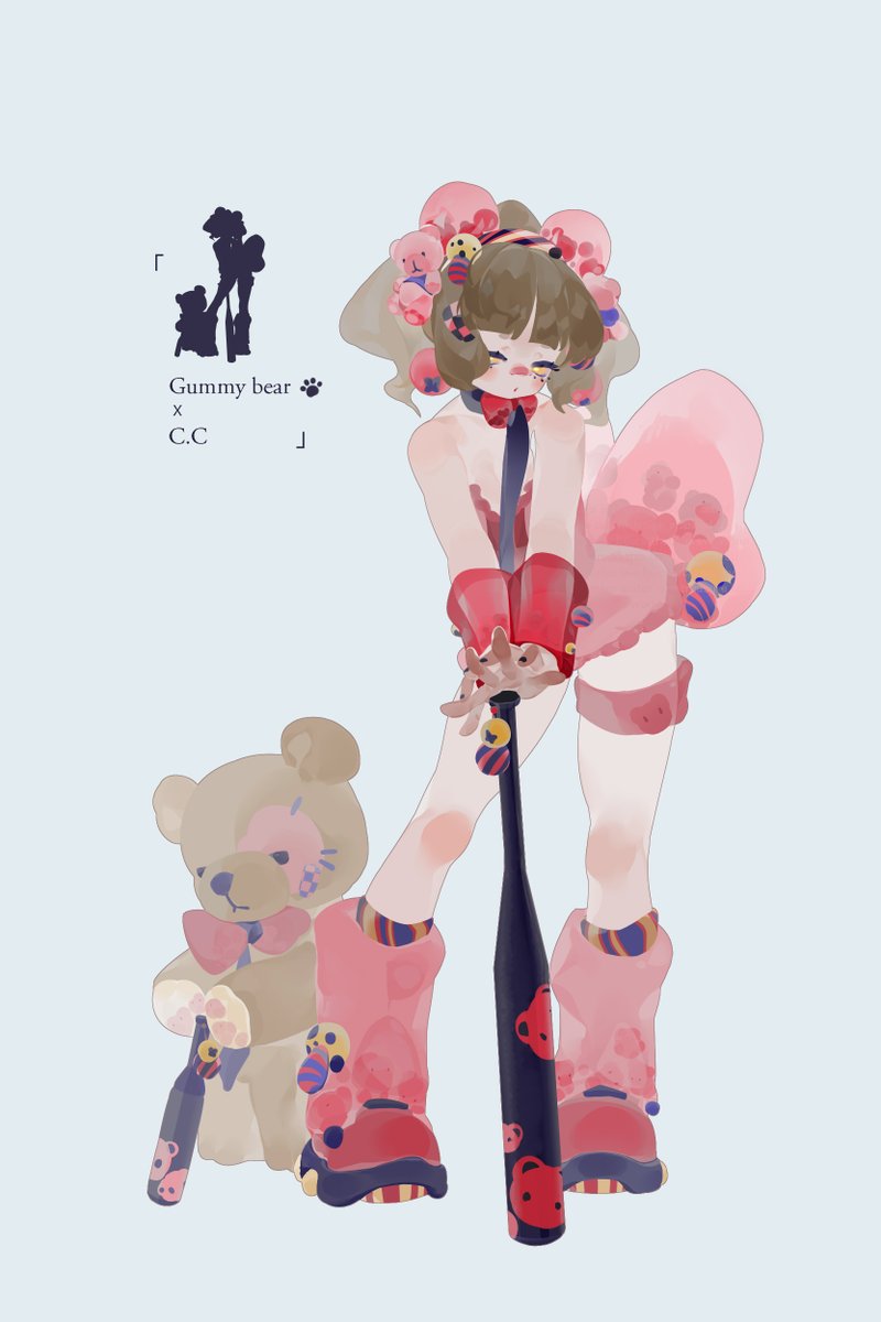 wubbawaibi's tweet photo. 《小 熊 硬 糖》 | CCBrutus #pixiv https://t.co/LAi4UwmFp0 根据Мой мармеладный画的印象曲绘服设稿~ https://t.co/M1m2KcRbY1