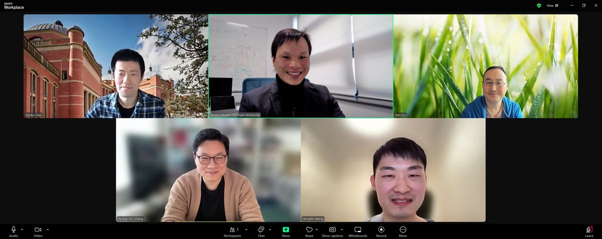 Glad to be the PhD external examiner of Hengfei, a PhD from <a href="/unibirmingham/">Uni of Birmingham</a> supervised by Hyung Jin, with internal examiner Jian and chair Jianbo. Hengfei has passed the viva and now officially becomes a *Dr*!