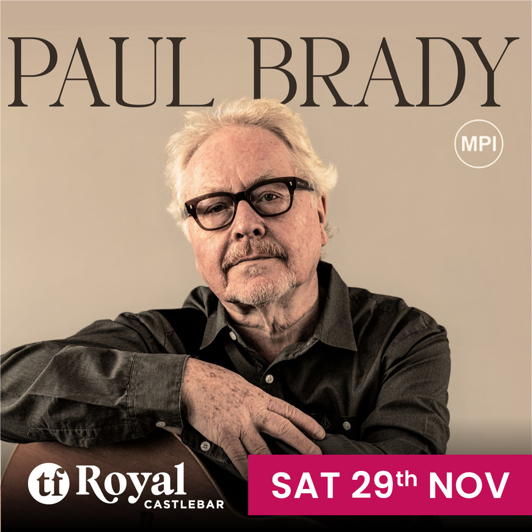 TF Royal Hotel and Theatre (@tf_castlebar) on Twitter photo Paul Brady returns to TF Royal! 🎶
One of Ireland’s most enduring artists, Paul Brady brings his legendary songs - The Island, Nobody Knows, Arthur McBride & more - to TF Royal on Sat 29th Nov! An evening not to be missed! 🎸✨
🎟 Tickets on sale Friday 28th February! Paul Brady returns to TF Royal! 🎶
One of Ireland’s most enduring artists, Paul Brady brings his legendary songs - The Island, Nobody Knows, Arthur McBride & more - to TF Royal on Sat 29th Nov! An evening not to be missed! 🎸✨
🎟 Tickets on sale Friday 28th February!