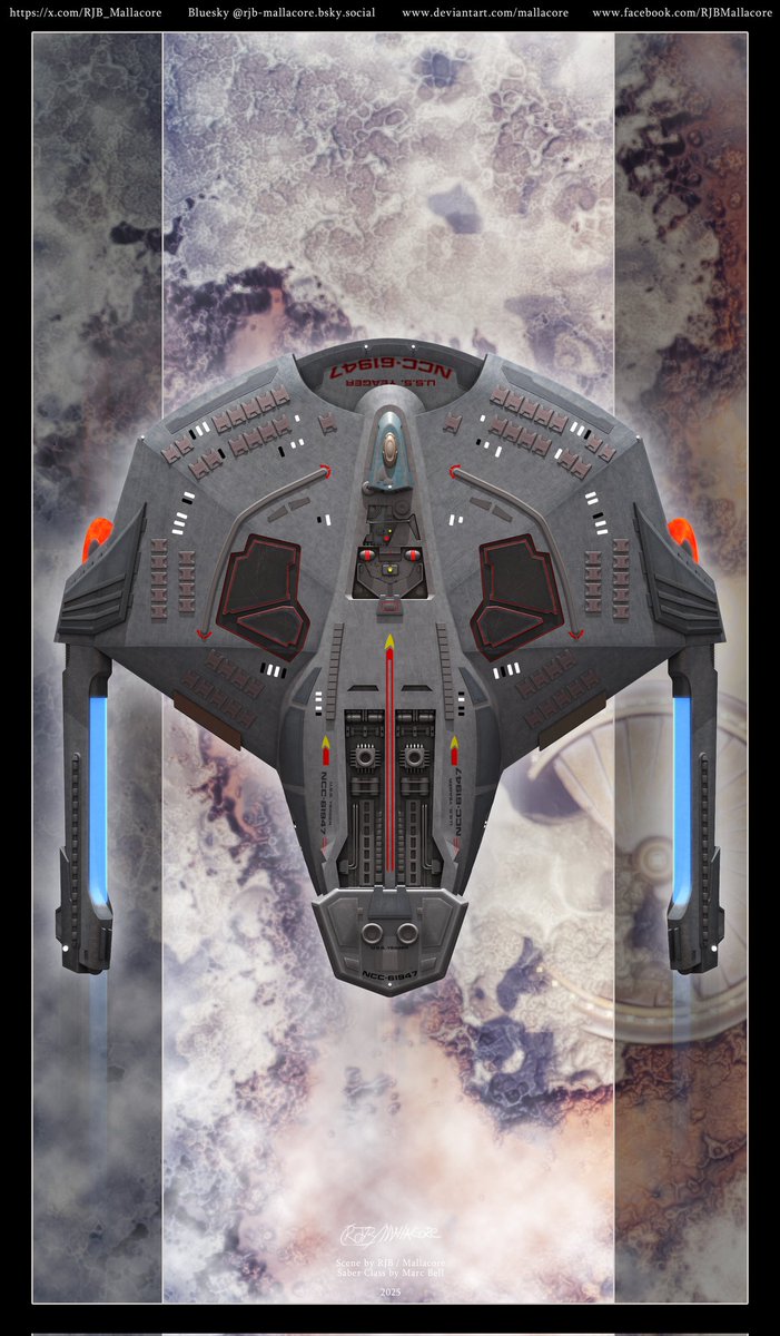 RJB_Mallacore's tweet image. Some Star Trek art for Trek Tuesday.
Boldly going where no one has gone before.
Enjoy.
#scifiart #scifi #fanart #StarTrek #TrekTuesday