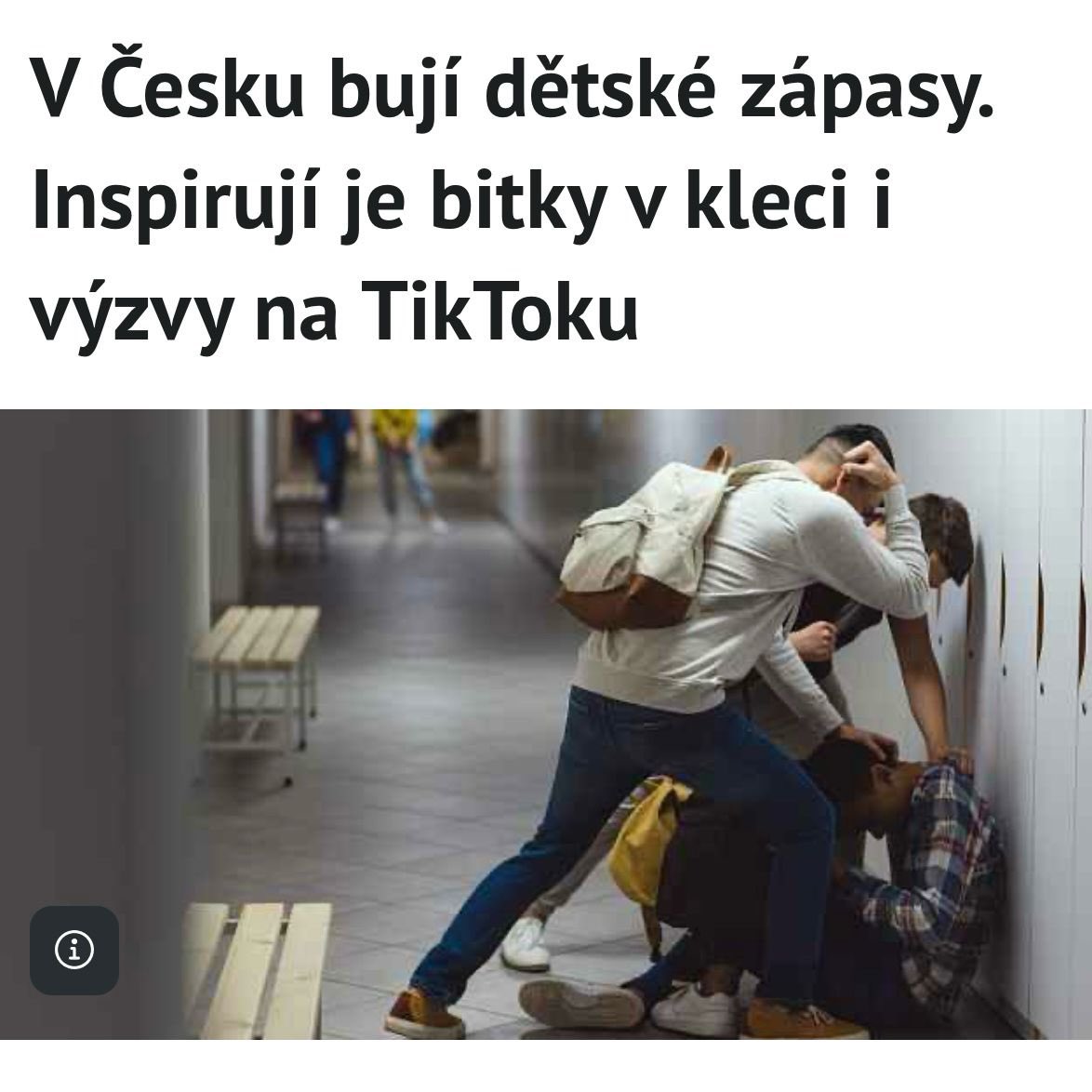 Julis_DR's tweet image. Viděla jsem za svou praxi nespočet zlomenin (i velmi těžkých) a otřesů mozku z dětských rvaček. A teď tu máme další TikTok výzvu k bitkám. Začínám věřit, že tahle čínská síť má za cíl decimovat naši mládež.
Když bojovat, tak argumenty, ne pěstmi.
