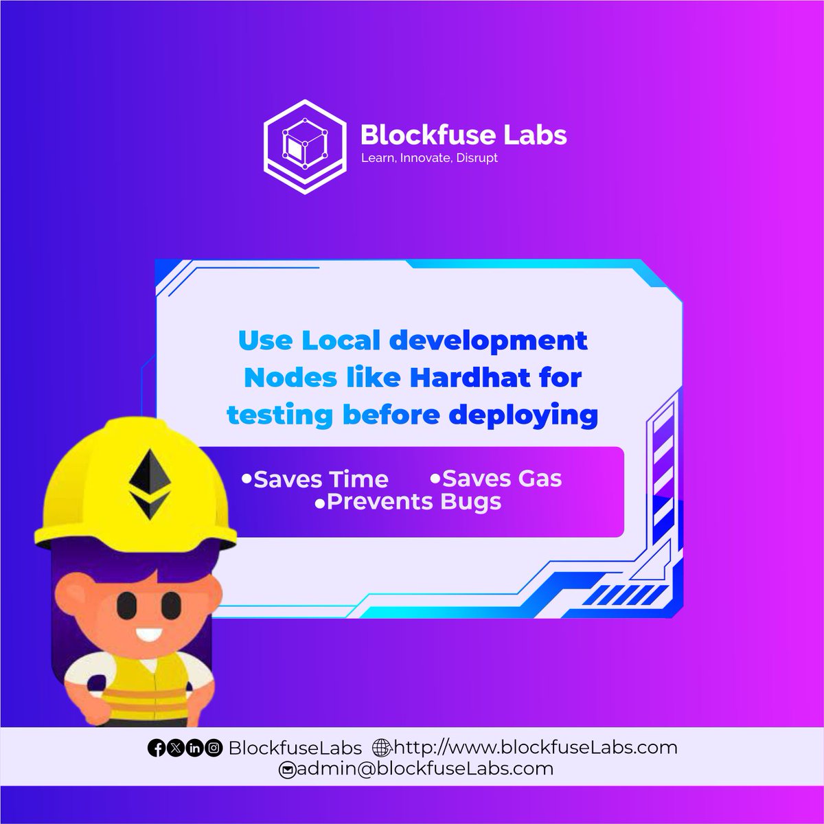blockfuselabs's tweet image. What&apos;s your favorite local development setup? 👨‍💻👨‍💻👨‍💻

Let&apos;s hear it in the comment section 👇👇