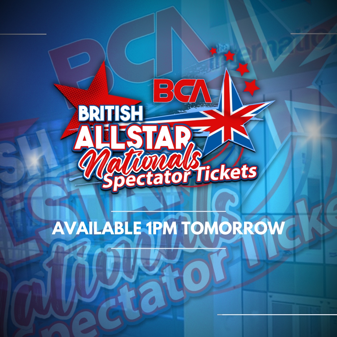 🎉 LAUNCH ALERT! 🎉 

Want to be apart of the biggest competition of our 2024/2025 season? 

Spectator Tickets for Allstar Nationals 2025 are about to go live! That's right, 1pm tomorrow on the website they will be available for you to purchase. Come and join us alongside over...