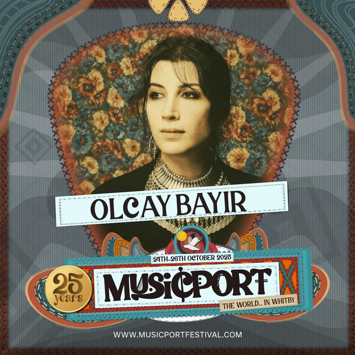 We’re excited to announce that the incredible Olcay Bayir will be performing at Musicport 2025!📷📷