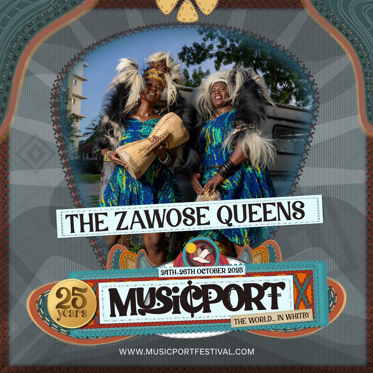 We’re thrilled to reveal that The Zawose Queens are joining the lineup for Musicport 2025! 📷📷