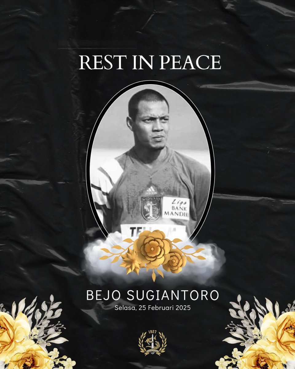 Selamat jalan coach bejo, kenanganmu abadi dihati kami 🥀