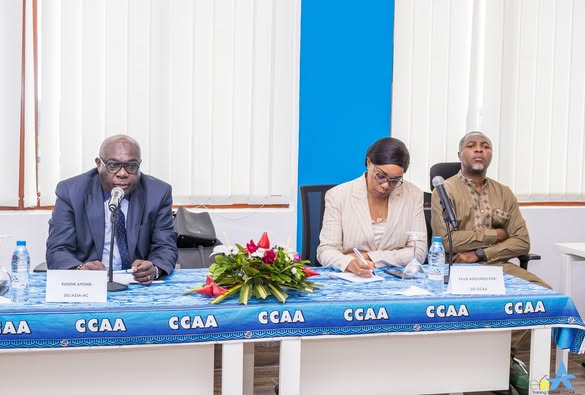 efo_ccaa's tweet photo. Ouverture de l’Atelier de vulgarisation de la réglementation communautaire ce lundi, 24 février 2025 à l’EFO-CCAA. En présence de nombreux experts. https://t.co/7V2Q63SO1d